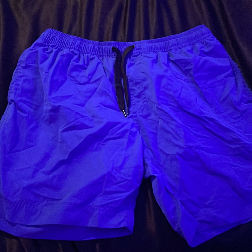 Blue bathing suit